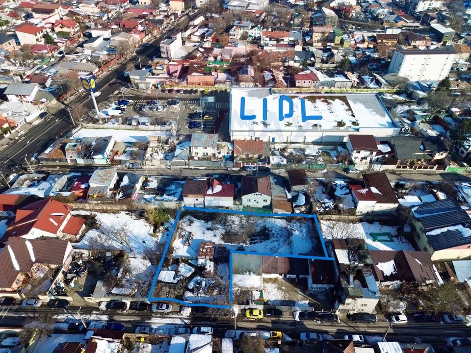 Construction land for sale Rahova-Sălaj Square-LIDL