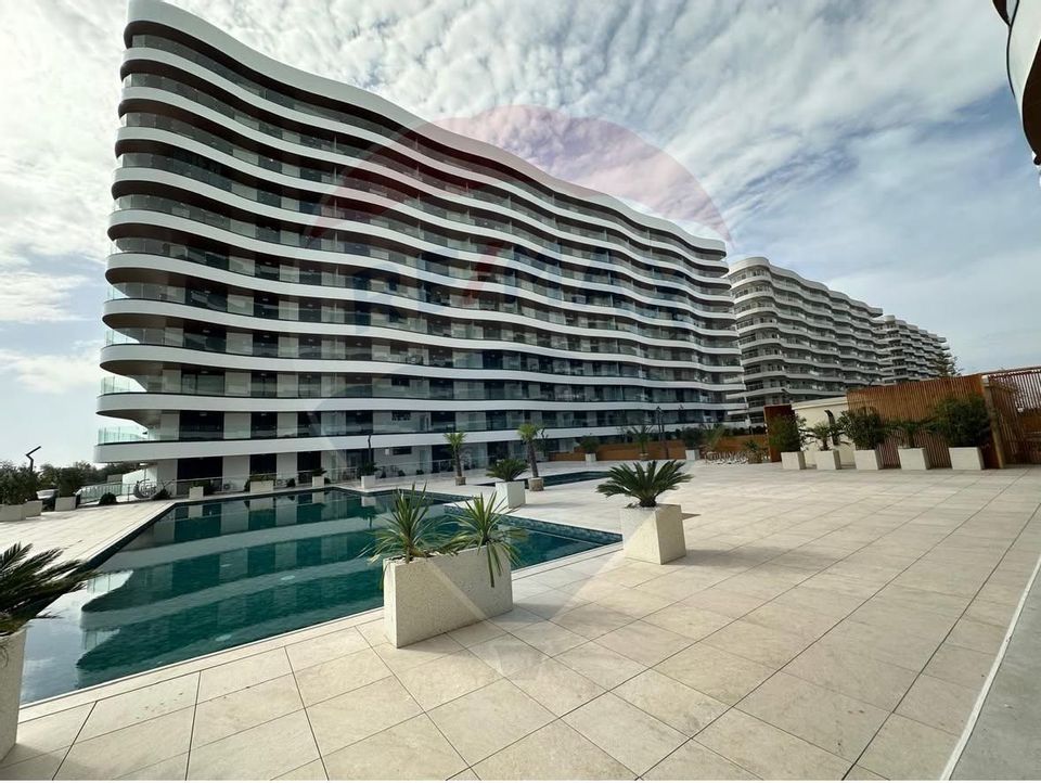 Studio de vanzare, Casa del Mar, Mamaia Nord, prima linie la mare