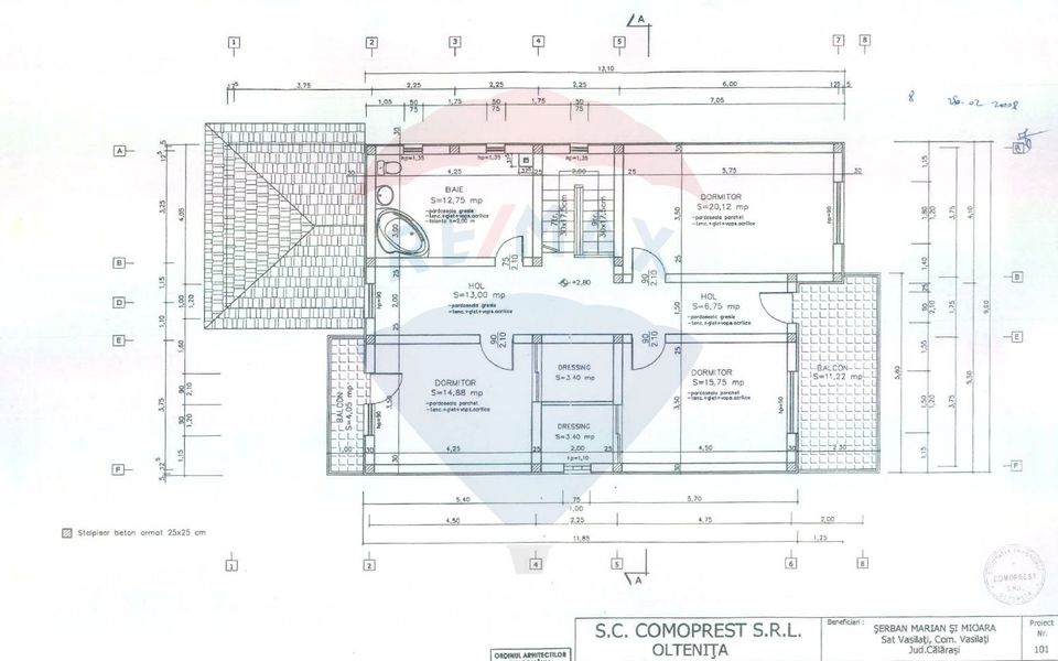 Casă P+1- Vasilați - 491 mp teren - posibiliate de extindere