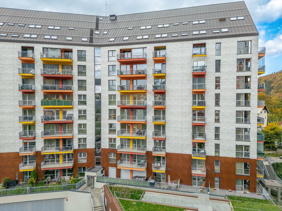 Apartament in Sinaia 2 camere cu terasă de 40,7 mp – Green Future