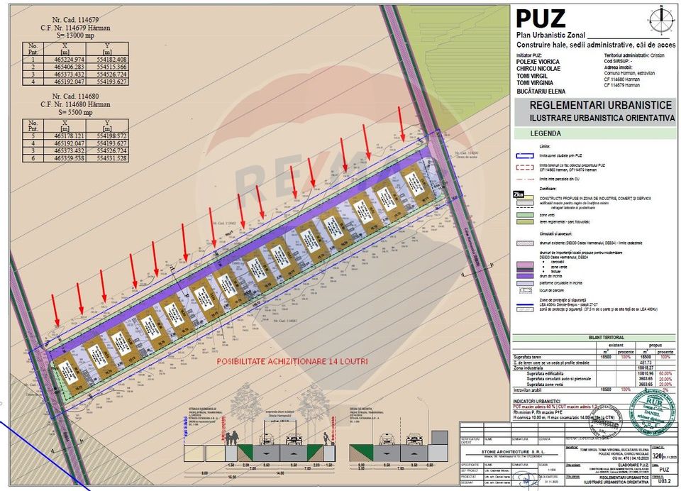 DE VÂNZARE|Teren Hărman INDUSTRIAL/Calea Harmanului(DE830) comsion 0%