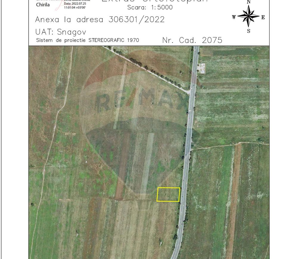 Land 4,000sqm Snagov / Drumul tarla 27, parcela 152