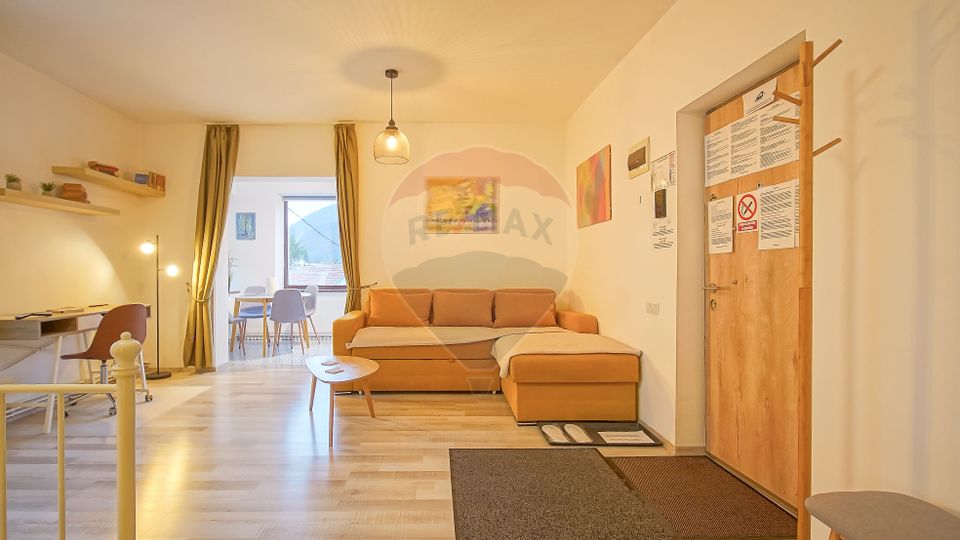 Casa cu 5 studiouri independente, terasa rooftop, vedere montana