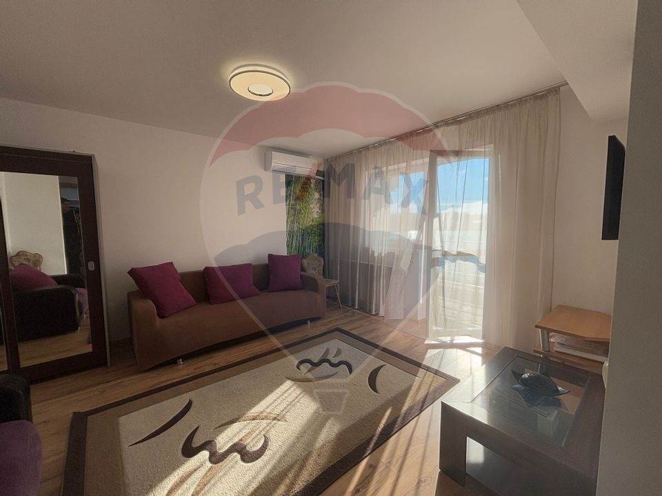 Garsoniera de inchiriat Rin Grand Residence | Splaiul Unirii | Balcon