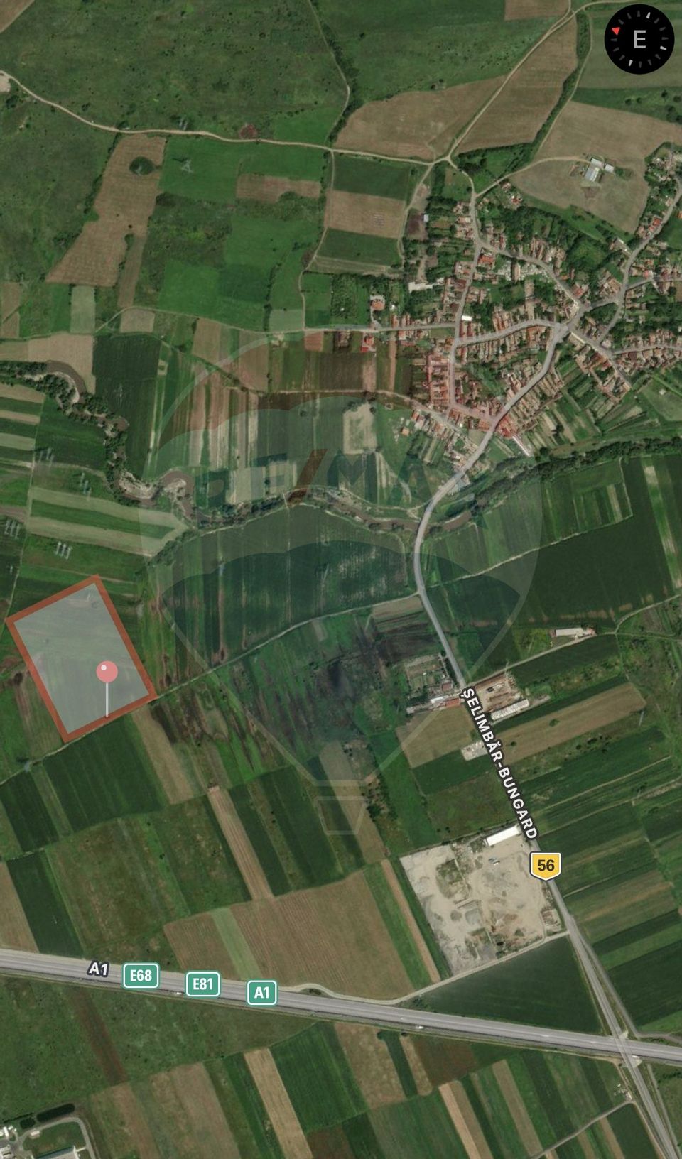 Teren extravilan agricol de vânzare - Selimbar Sibiu