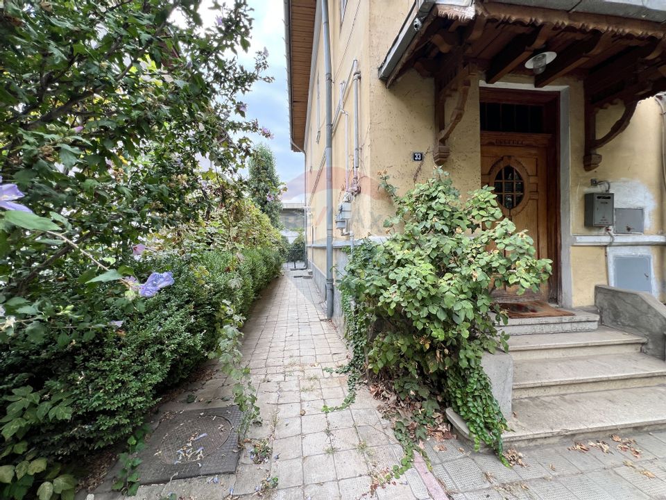 Casă interbelică de închiriat – Str. Barbu Văcărescu nr. 33