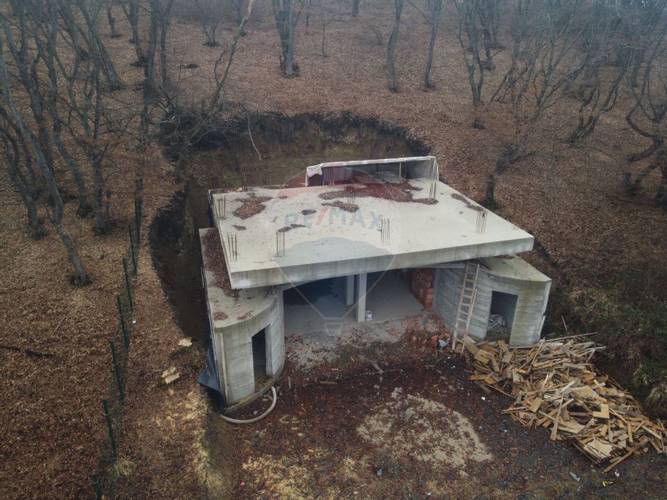 Teren si constructie de vanzare in Faget! LID Autorizatie! 900 MP!