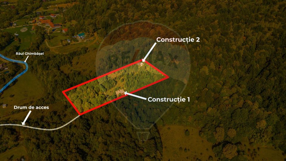 Teren unic de 13.000 mp/Intravilan/Râșnov – Valea Glăjeriei