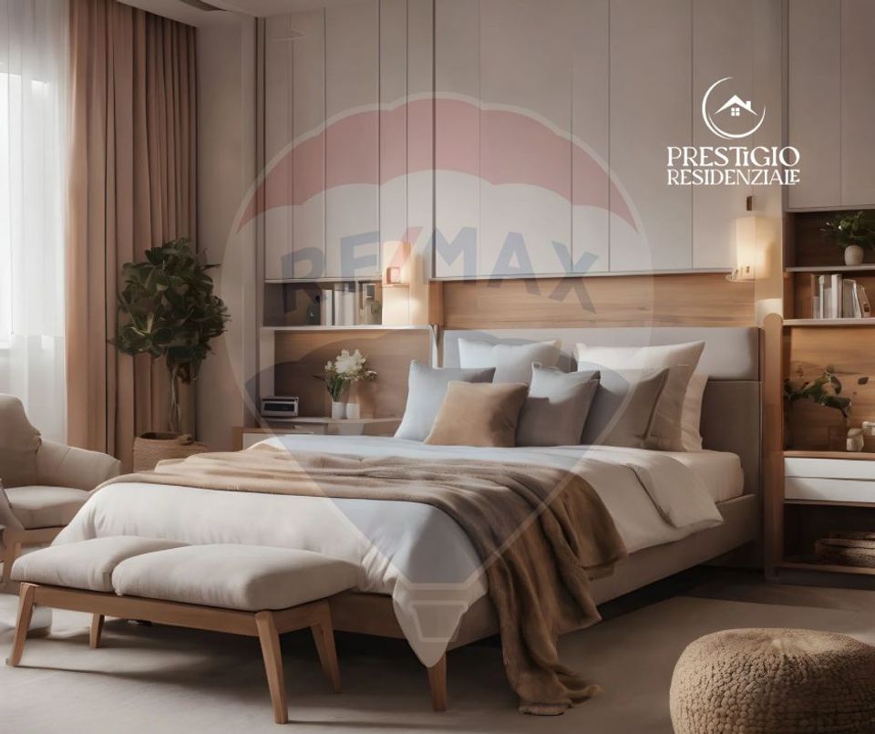 Prestigio Residenziale-Apartament cu 3 camere 2 bai