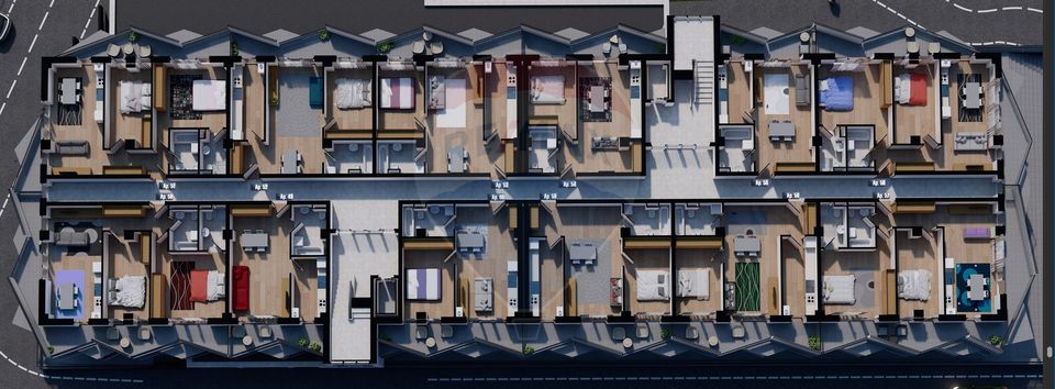 DE VANZARE apartament cu 3 camere nou ,central ,Piata Salajanca