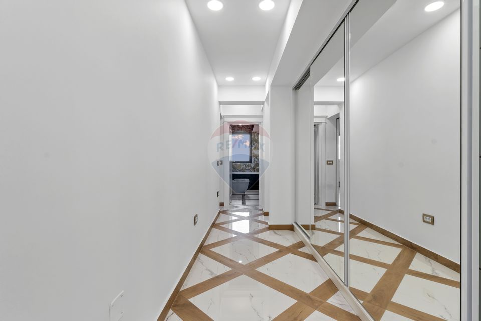 Penthouse unic pe două niveluri - saună și bucătărie exterioară