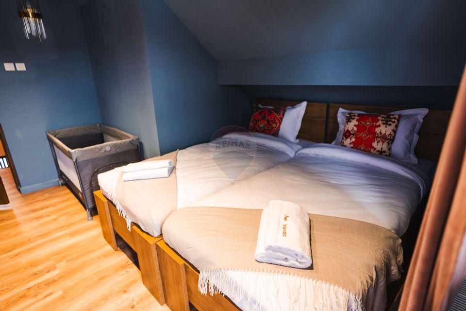 VILA “THE VARDO”, PREDELUT | 8 CAMERE DUBLE PREMIUM LANGA PADURE