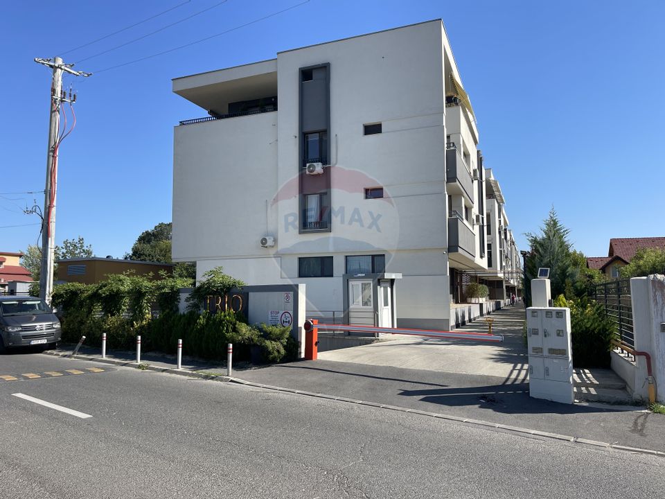 Apartament 3 camere terasa, parcare subterana, Trio Residence Otopeni