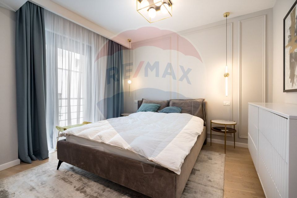 Apartament 2 camere mobilat si utilat lux parcare subterana Herastrau