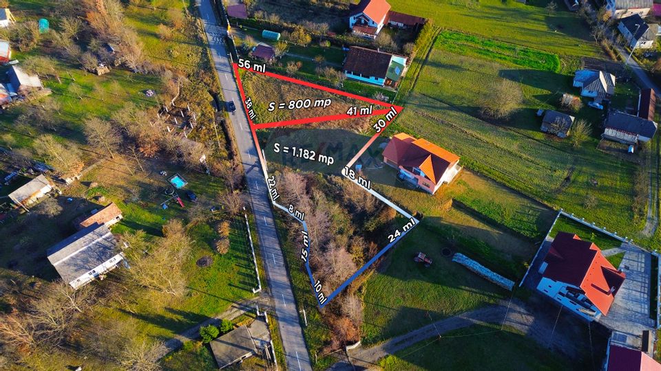 TEREN DE VANZARE - 1982 mp (20 ari) - Dumbravita / Strada principala