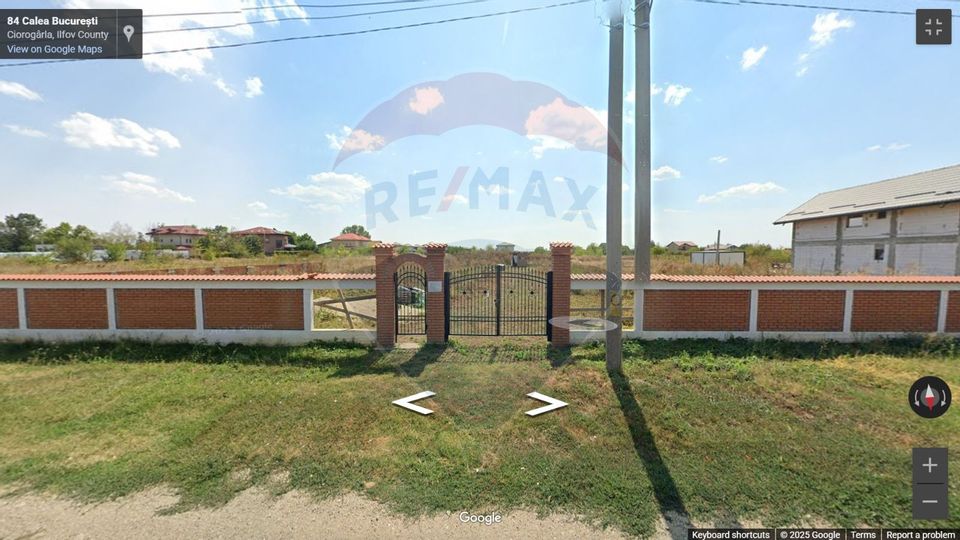 7,500 sqm Land for Sale | PUZ + Permit | Ciorogârla | 36 Homes