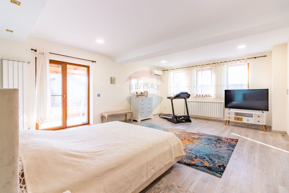 Vilă P+E+M cu 4 camere, 294 mp, Berceni/Ilfov