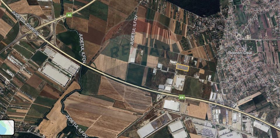 Land 21,250sqm Bolintin-Deal / Strada Rasaritului