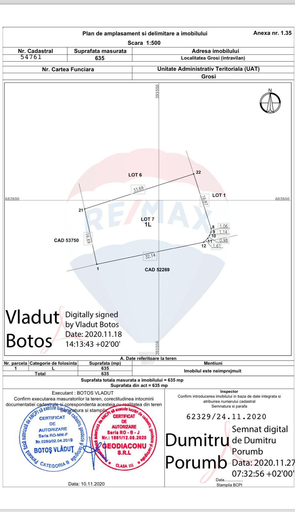 Teren 735mp Baia Mare / Strada Dumbravei