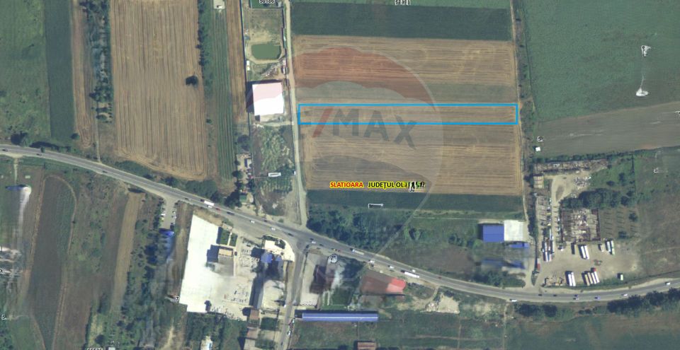Teren 6,200mp Slatioara / Strada Industriilor