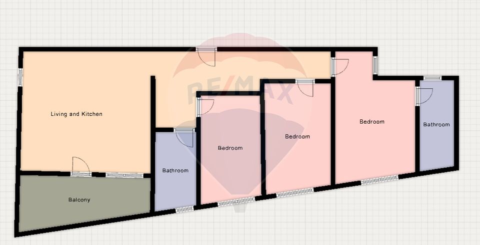 Apartament de vanzare, 4 camere, zona Marasti