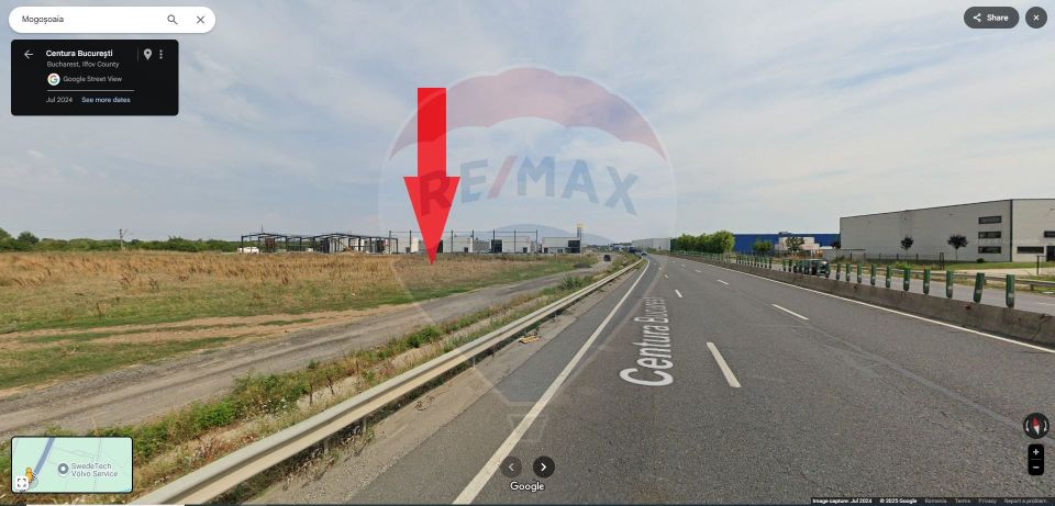 Land 4,817sqm Mogosoaia / Strada Ciobanului