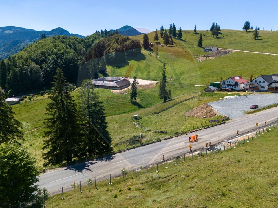 Teren 56599mp Dambovicioara / Soseaua DN 73Dealul sasului!