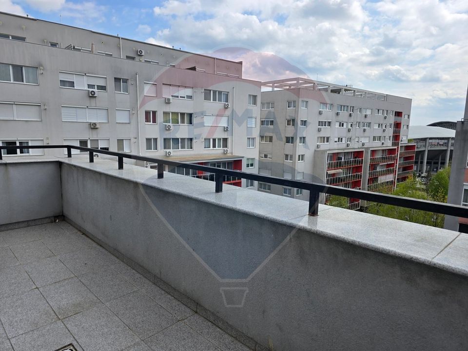 Apartament cu 2 camere de închiriat, loc de parcare, Ared Uta