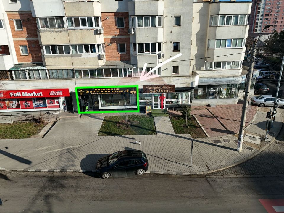 48.28sq.m Commercial Space for rent, Stefan cel Mare area