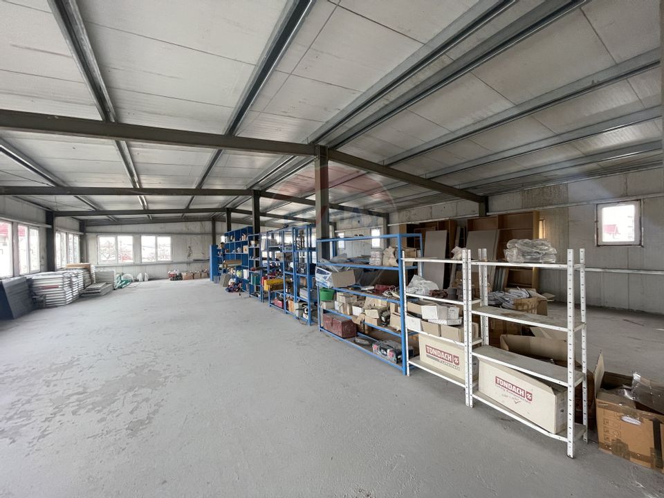 Hala 2 niveluri 750mp, teren 1200 mp | Industriilor, 23 August