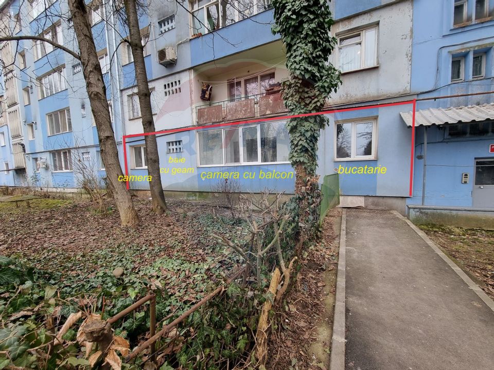 Apartament cu 2 camere de vânzare în zona Sasar