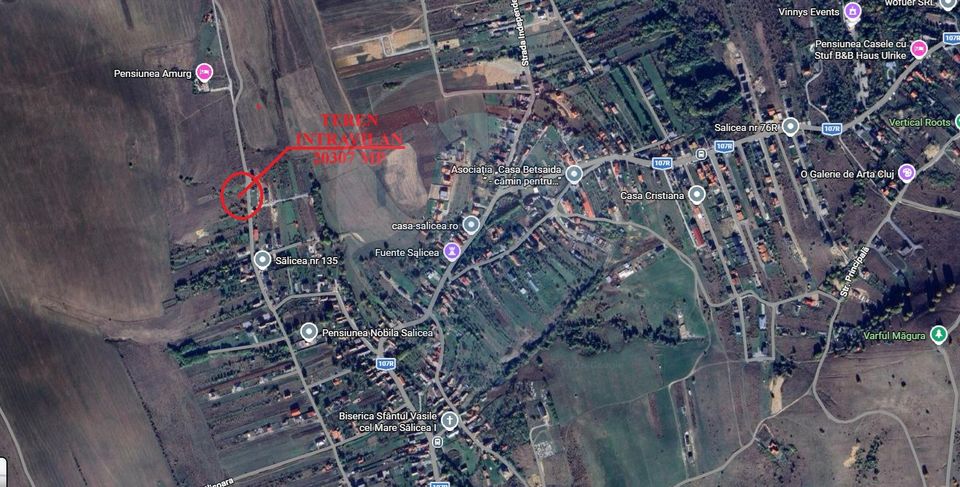 Land 2,307sqm Salicea / Strada Pricipala