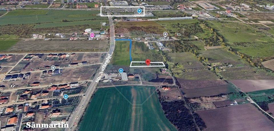 Teren 2464 mp proximitate cartier Nufărul, Oradea, de vânzare