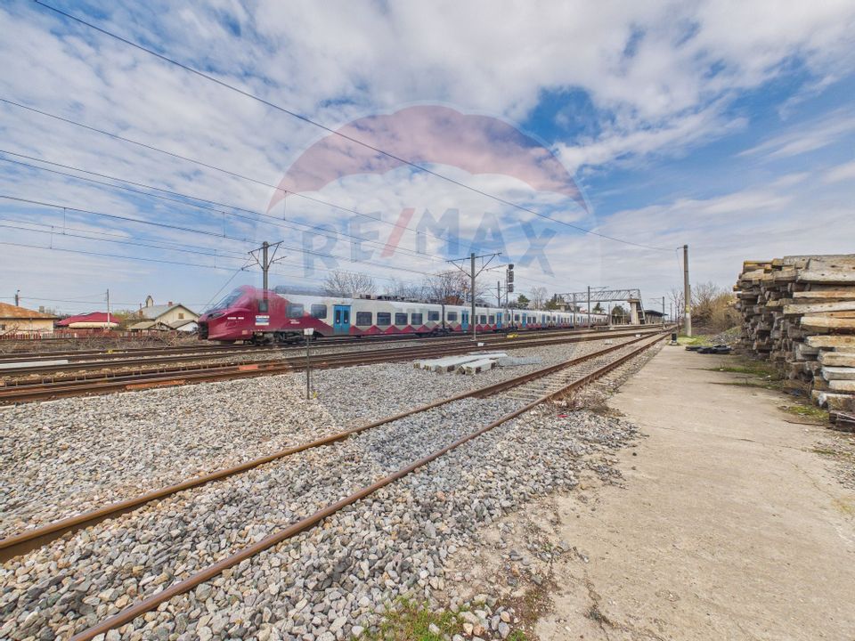 Industrial space for sale 7950sqm Lehliu Railway Station access DN3+A2