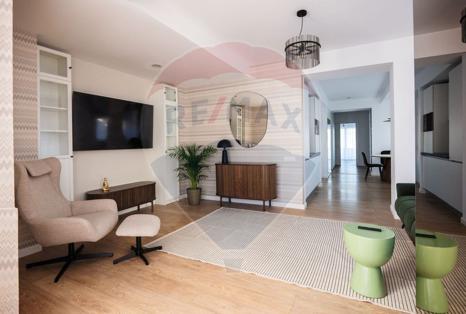 3 room Apartment for rent, Aviatorilor area