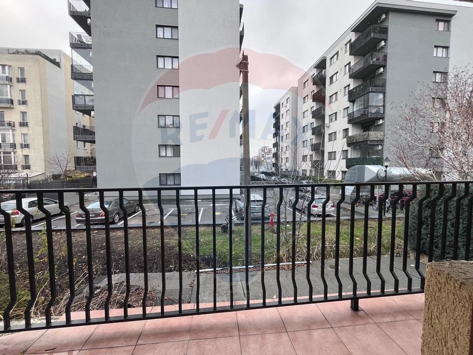 2-room apartment with central heating system - for rent in Ozana area