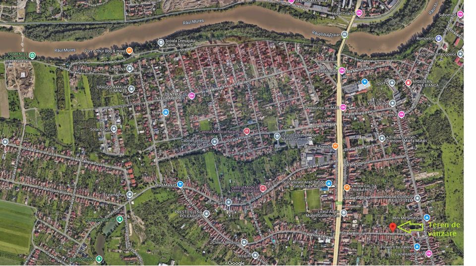 Land 1,387sqm Arad / Strada Arinului