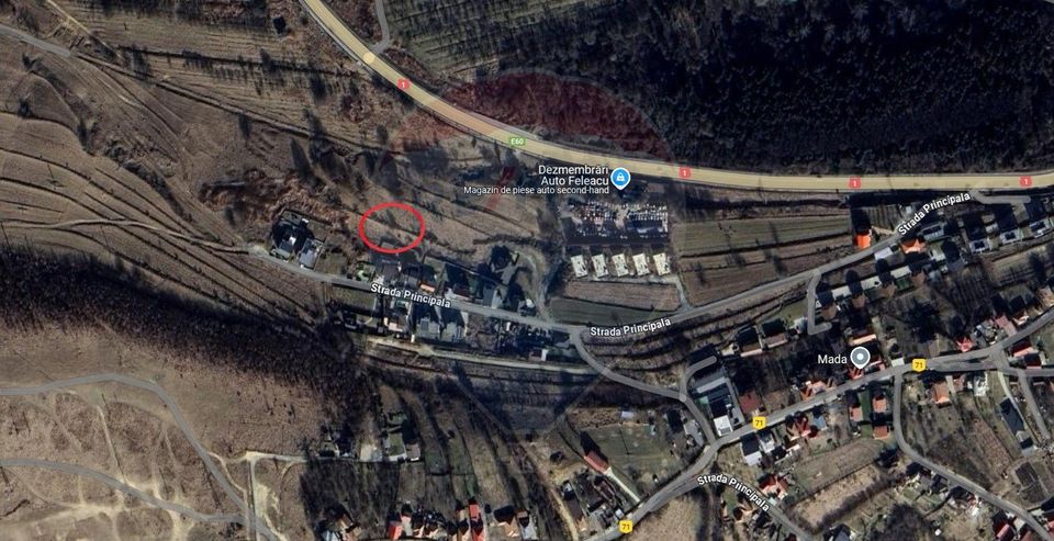 Teren de vanzare 1039 mp in Feleacu, – Panorama superba catre oras