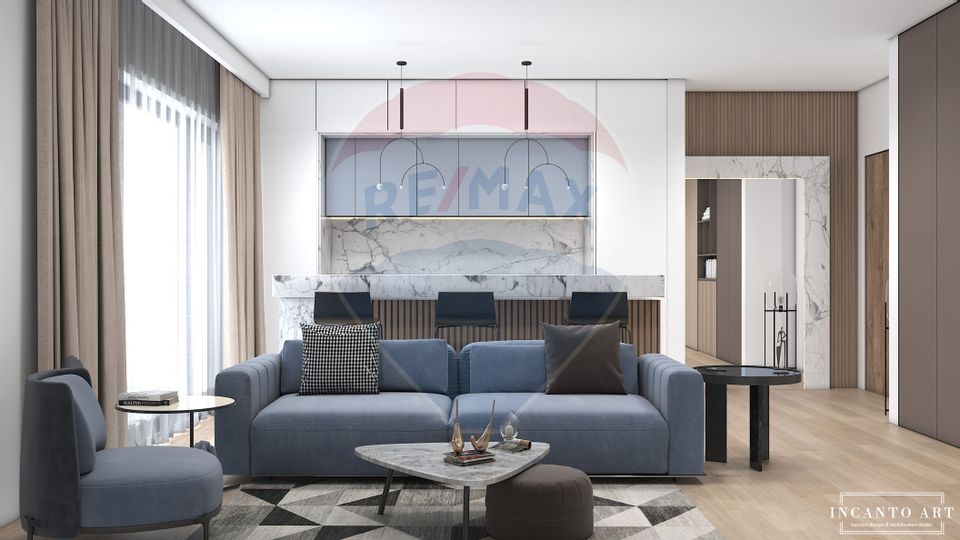 Apartament cu 2 camere de vânzare etaj 2