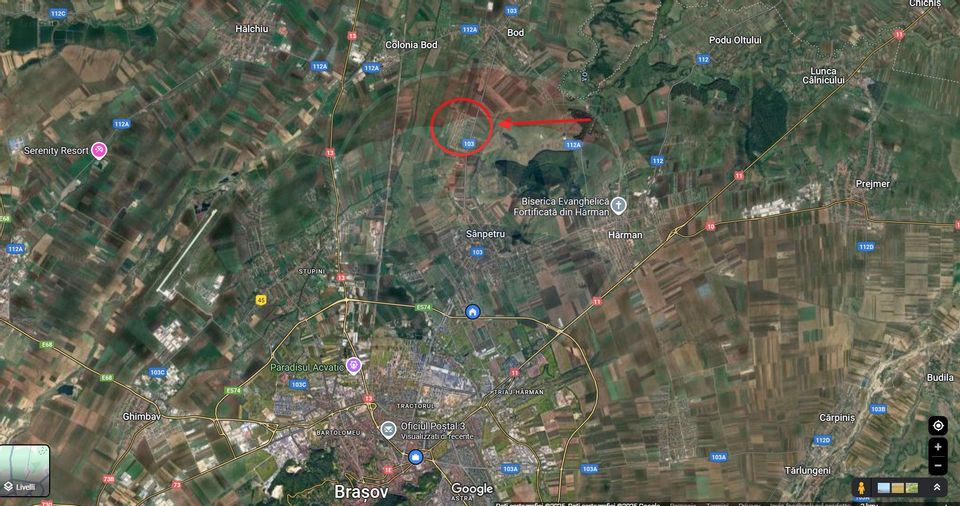 Land 612sqm Bod / Strada Dimitrie Cantemir