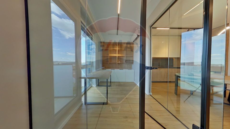 Penthouse confort lux pe 2 nivele, 2 terase panoramice, C. Brancusi