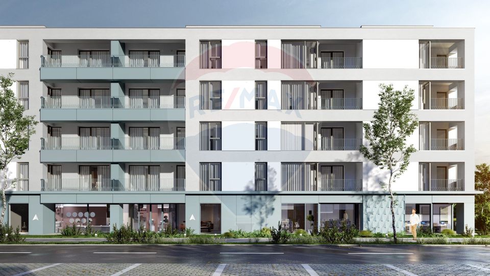 Aviatiei | Pipera | Henri Coanda 2 cam+birou zona aerisita, bloc nou