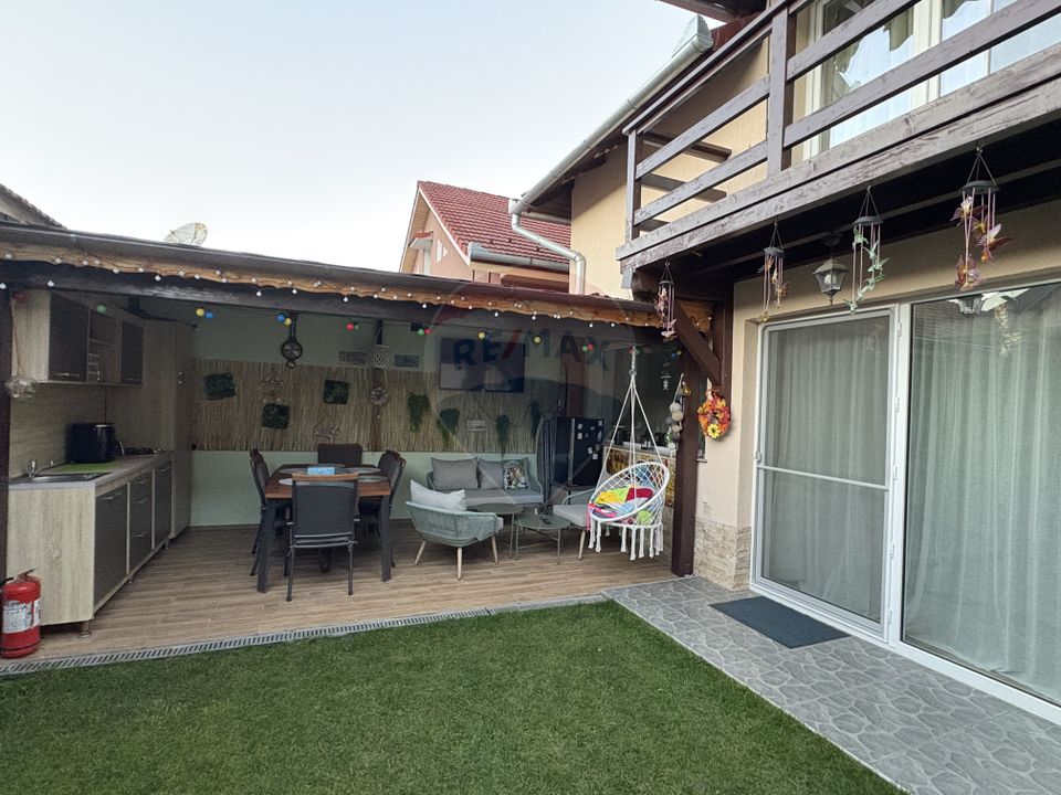 Casă construita in 2016, mobilata si utilată, zona liniștită