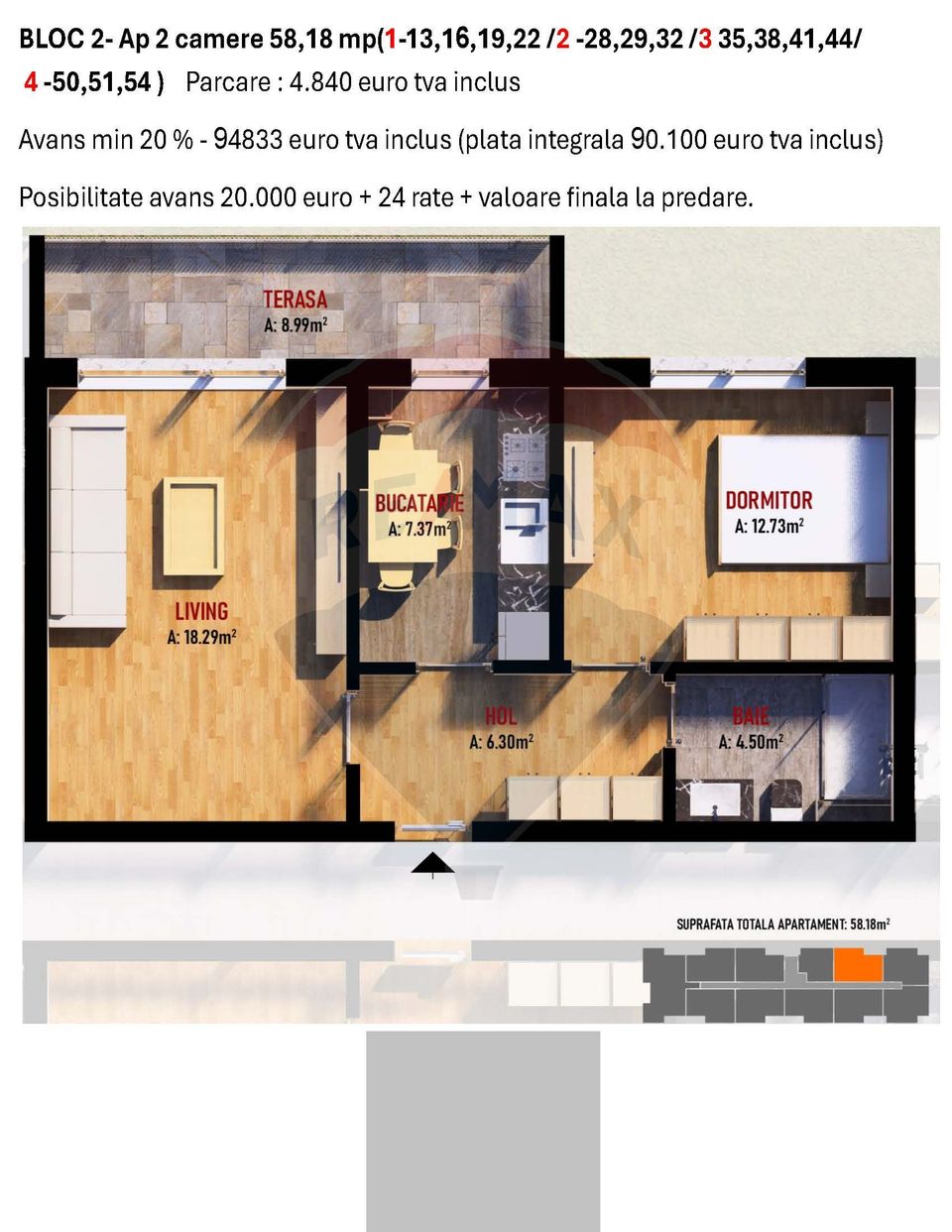 Apartamente in ansamblu rezidential - Dobroesti