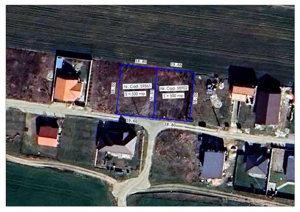 Land 500sqm Livada de Bihor / Strada Orhideelor