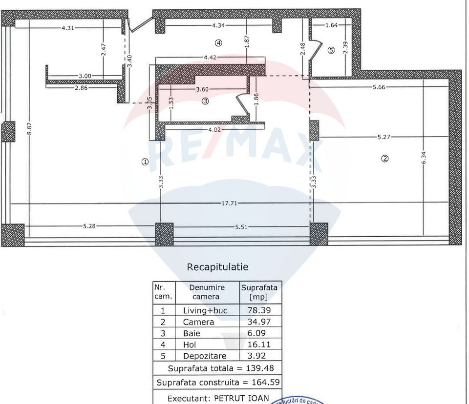 Spațiu de birouri de închiriat în Bucurestii Noi | Marmura Residence