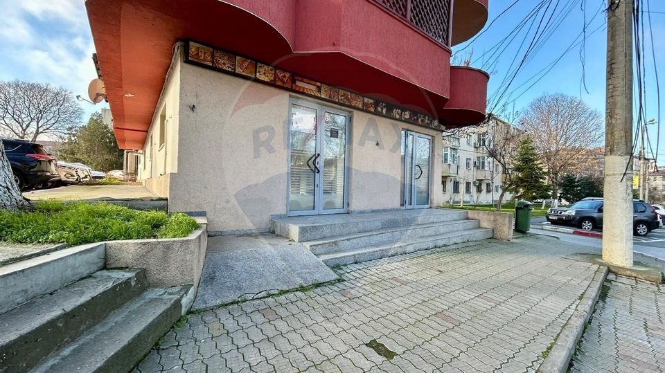 Spațiu comercial de închiriat Năvodari zona centrala Primărie