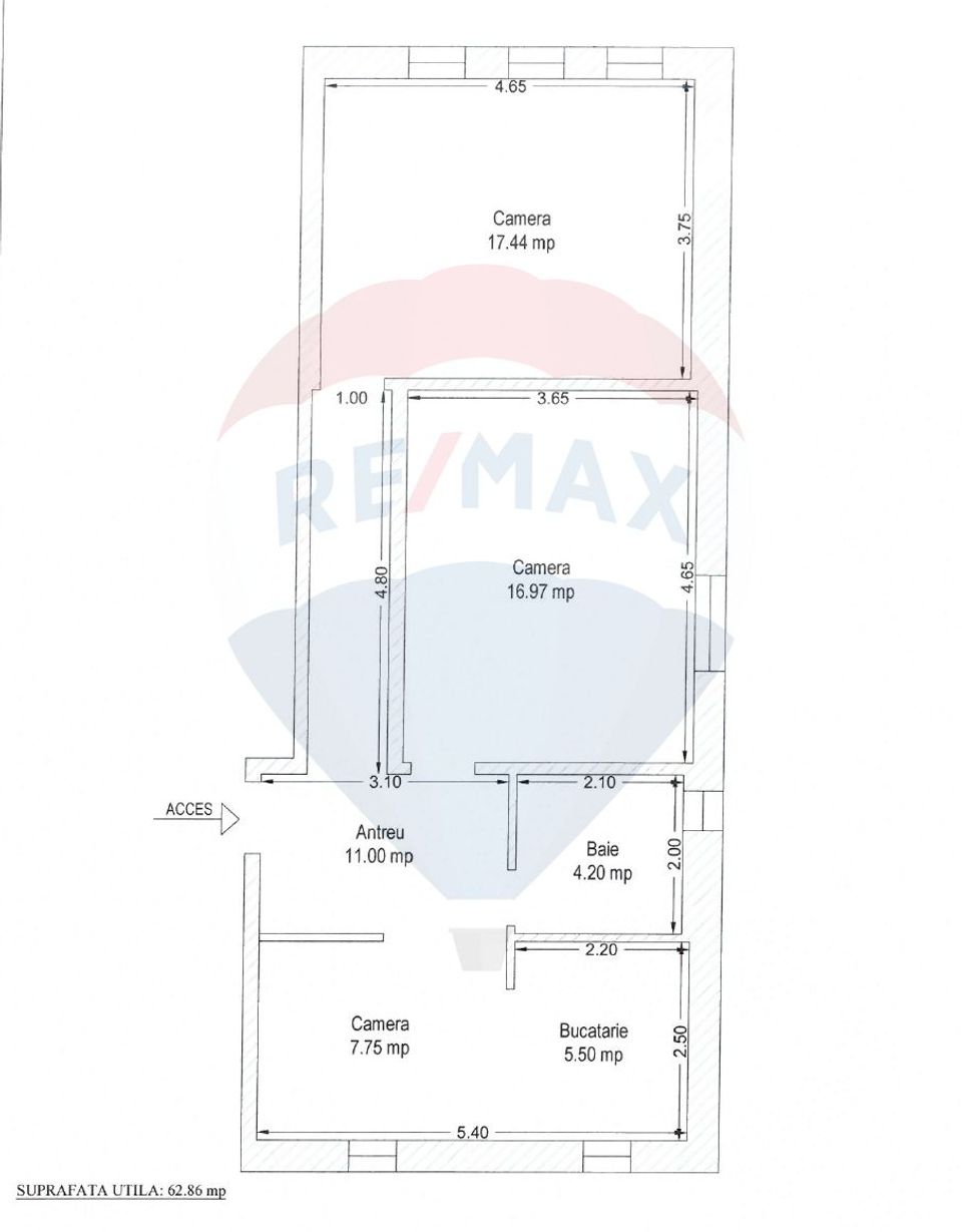 Apartament cu 3 camere de vânzare în zona ultracentrală a Aradului