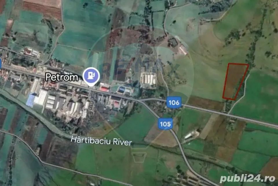 Teren de vanzare extravilan 17.882 mp/ Agnita