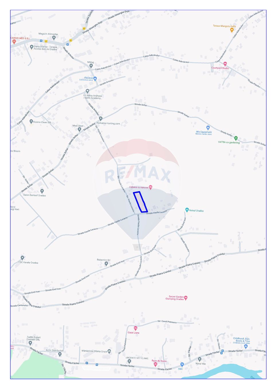 De  vânzare Teren intravilan 3,012mp Oradea, Zona de Dealuri